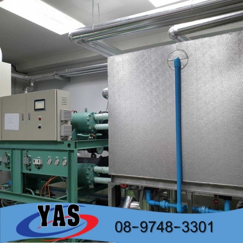 Water cooled chiller 50 HP with water tank